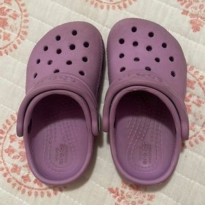 Crocs need some TLC in color lavender